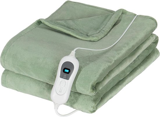 ApexArte® Elektrische onderdeken 2 Persoons - Warmtedeken Elektrisch - Extra Zacht