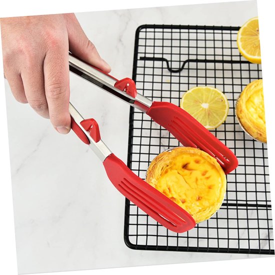 2 stuks anti-verbrandingstang, tang voor heteluchtfriteuse 2 stuks anti-verbrandingstang, tang voor heteluchtfriteuse