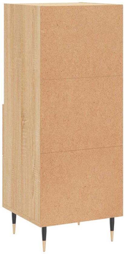 Paraplu Standaard Zwart Eiken 20 x 20 x 55,5 cm Bewerkt hout