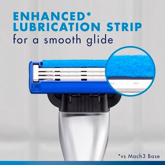 Gillette Mach3 Turbo Scheermesjes 5 Stuks