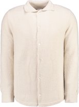 Courier Atelier Fluffy Shirt Vanilla White - Chemise Homme - Chemises - Chemisier Homme - Gilet Homme - Surchemise homme - Ultra Soft - Chemise Hiver homme
