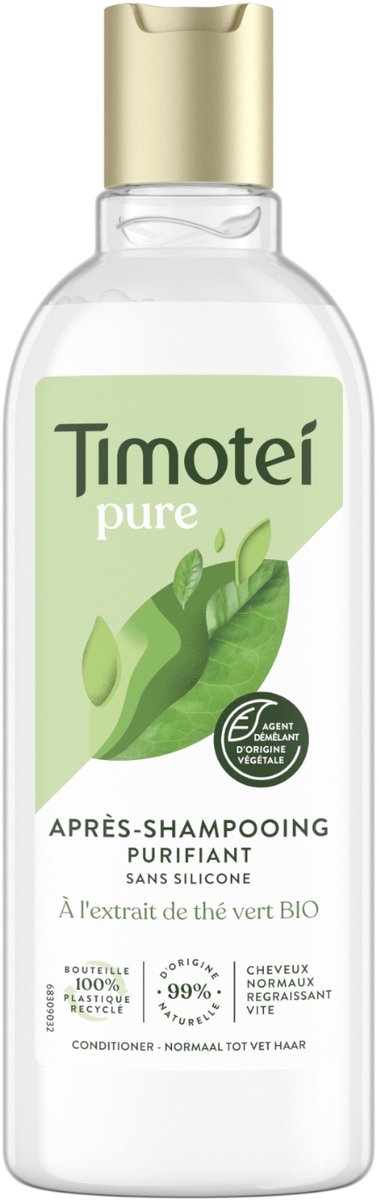 Timotei Conditioner - pure groene thee - 300 ml - 1 stuk