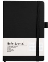 Planbooks - Bullet Journal - Carnets - Carnet a5 - Carnet pointillé - Zwart
