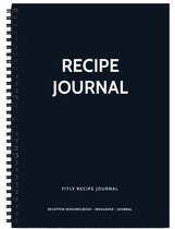 Planbooks - Receptenboek Invulboek - Recepten Verzamelboek - Recepten Notitieboek - Recepten Invulboek