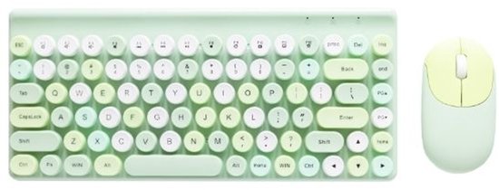 QWARE Florence Draadloze Muis & Toetsenbord | Roze kopen
