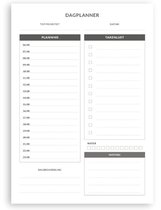 Planbooks - Dagplanner - To Do List - Dagplanner Volwassenen - Organizer - Deskplanner