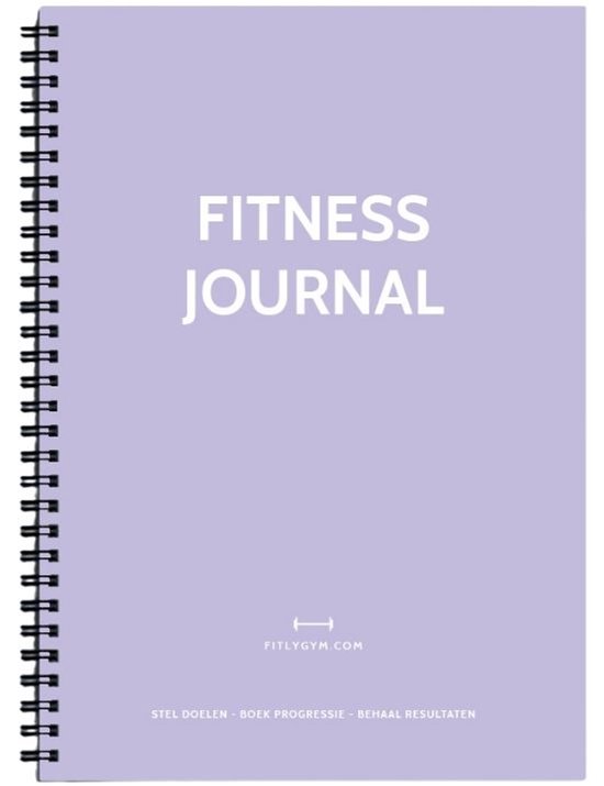 Planbooks - Fitness Journal - Workout Planner - Fitness Dagboek - Paars