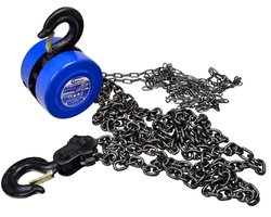 GEKO Kettingtakel - 2000 kg - 3 m hijshoogte - Duurzaam staal - Poedercoating