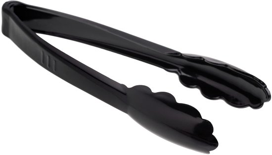 Plastic tang voor het serveren van bulk, 9 inch zwarte kunststof serveertang, wegwerp serveergerei tang, zware kunststof saladetang voor keukenbuffetten BBQ-evenementen cateringfeest (50 stuks Plastic tang voor het serveren van bulk, 9 inch zwarte kunststof serveertang, wegwerp serveergerei tang, zware kunststof saladetang voor keukenbuffetten BBQ-evenementen cateringfeest (50 stuks