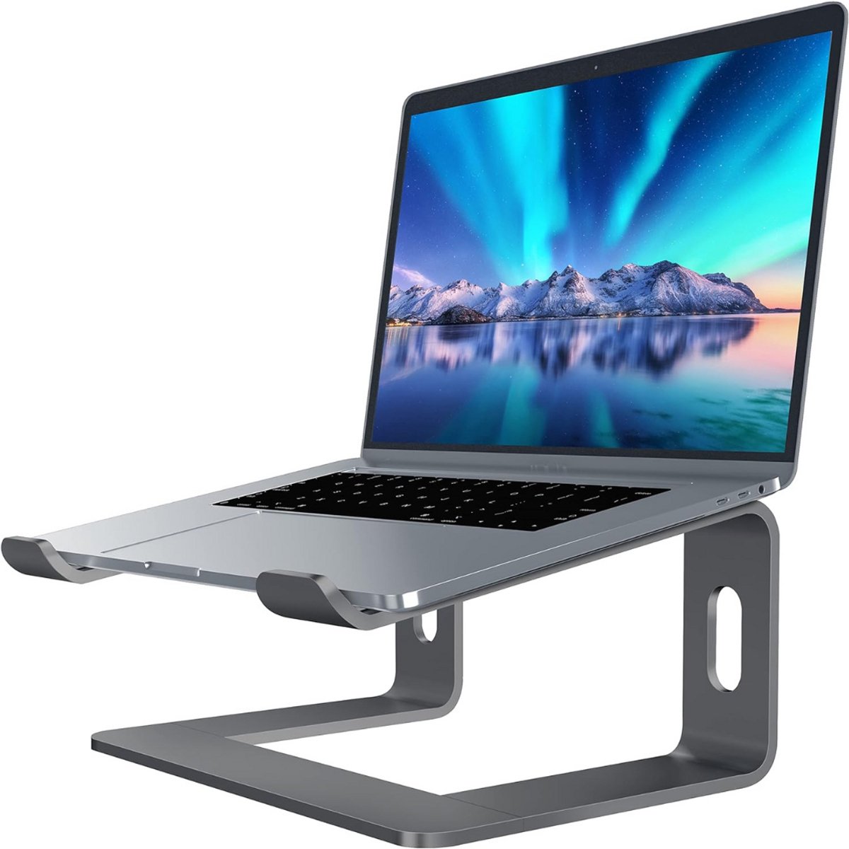 VELTRR® Laptop Standaard - Laptop Stand - Verhoging - Grijs