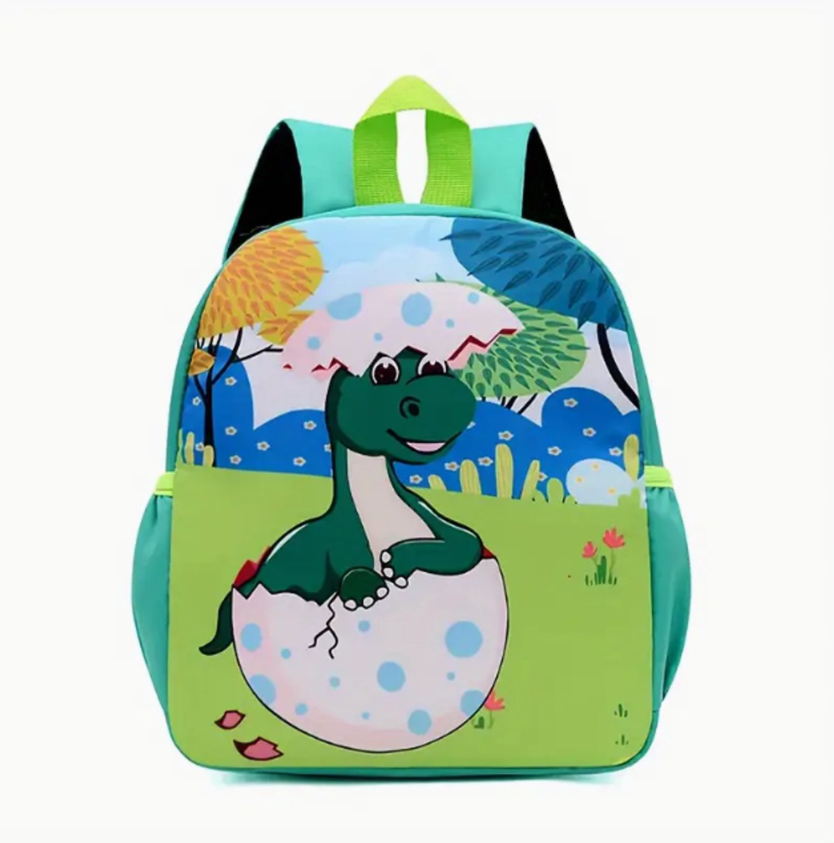 Dinosaurus Rugzak | Kinderen | Groen | Peuter Rugtas | Kinder Rugzak | Jongens Schooltassen | Kleine Schooltas | 7 liter