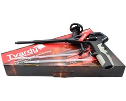 Tvardy Professionele schuimpistool - teflon coating - ergonomisch ontwerp - verstelbare schuimstroom