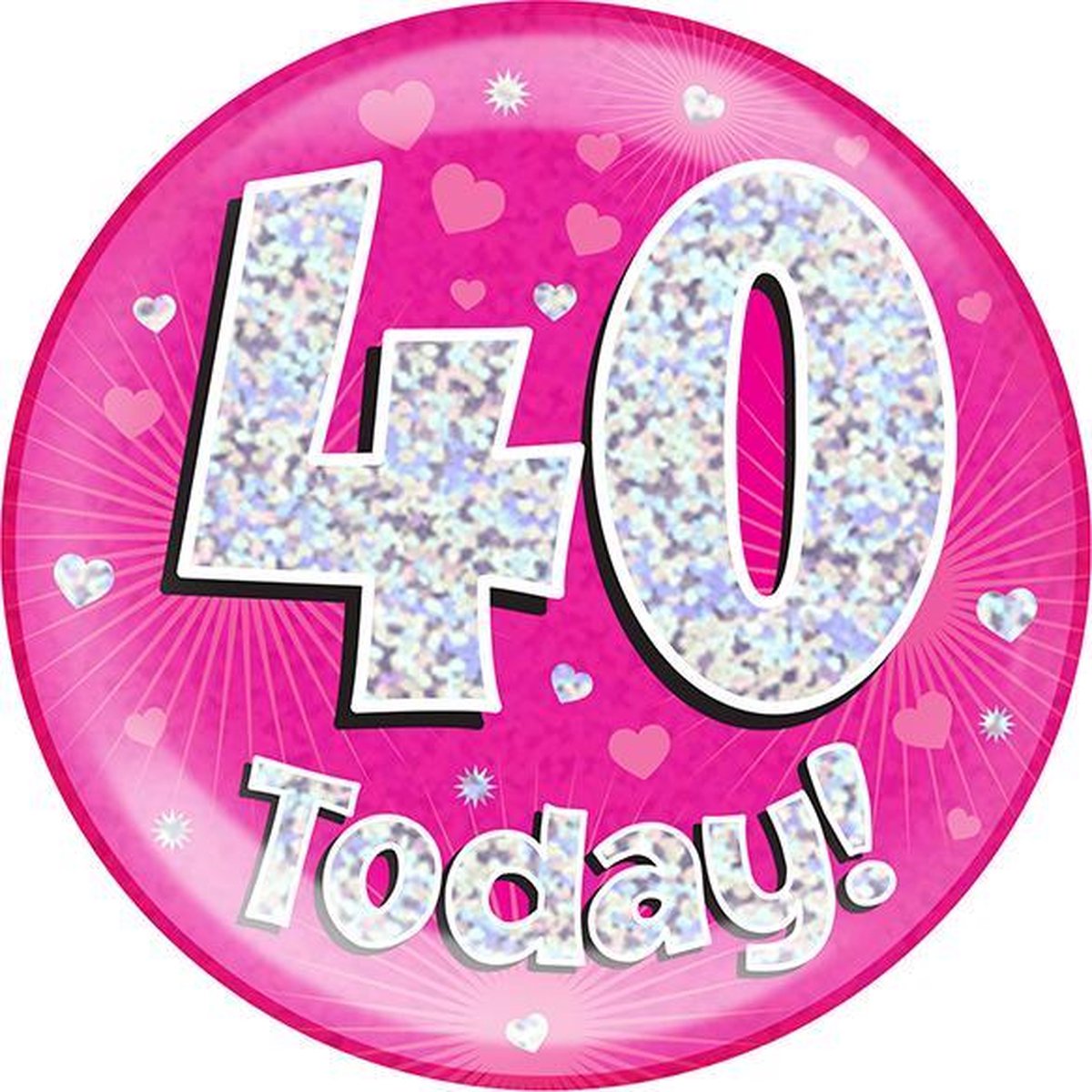Oaktree - Mega Button 40 today Roze