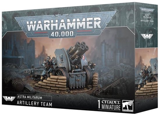 Warhammer 40k Astra Militarum Artillery Team main image 0