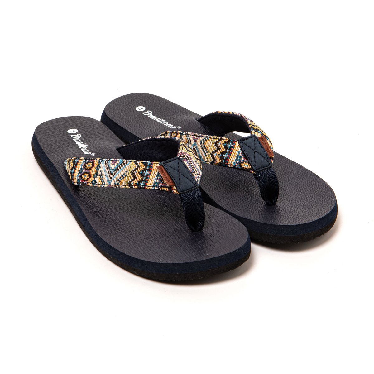 Brasileras Slippers Damen-Blauw-36