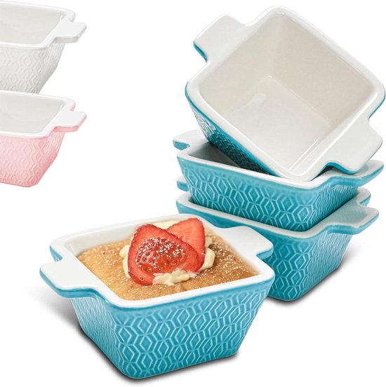 Ovale Au Gratin Bakschalen Voor Oven Safe En Magnetron Hittebestendig Handgrepen Ovenschotel
