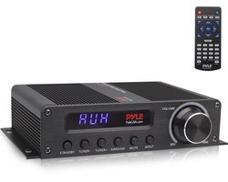 Pyle Bluetooth Audio Versterker, Hifi Stereo Versterker met Bluetooth HDMI, AUX, FM-antenne