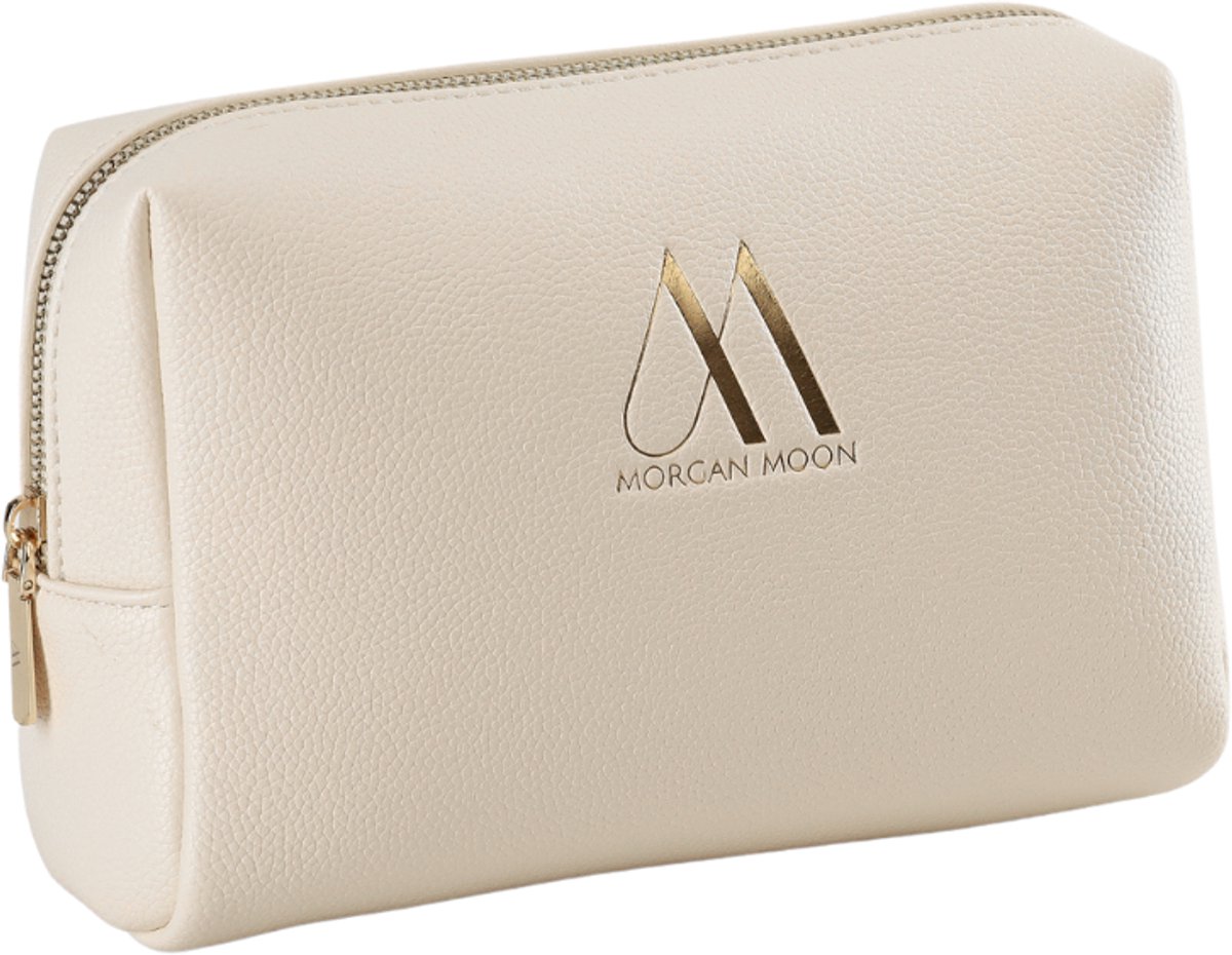 Luxe Toilettas Make-up Tas – Duurzaam Leer – Reisorganizer voor Make-up, Toilettas en Accessoires – Compact en Stijlvol