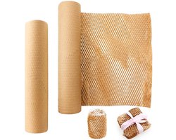 2x 10 meter Wrapping papier - Verpakkingsmateriaal - Recylebaar - Herbruikbaar
