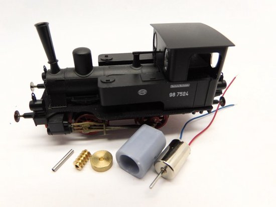 Kit de conversion de moteur micromoteur HF009C pour Fleischmann BR 98.75 DB/DRG/CSD/NS/SNCF, ua