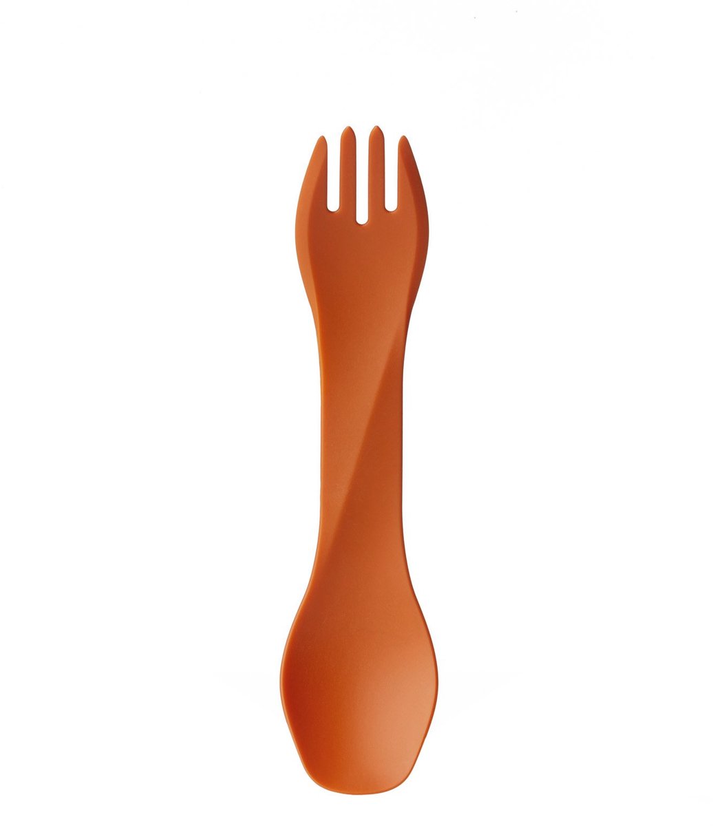 Human Gear - GoBites BIO - Herbruikbaar - Bestek - Spork - Orange - campingbestek
