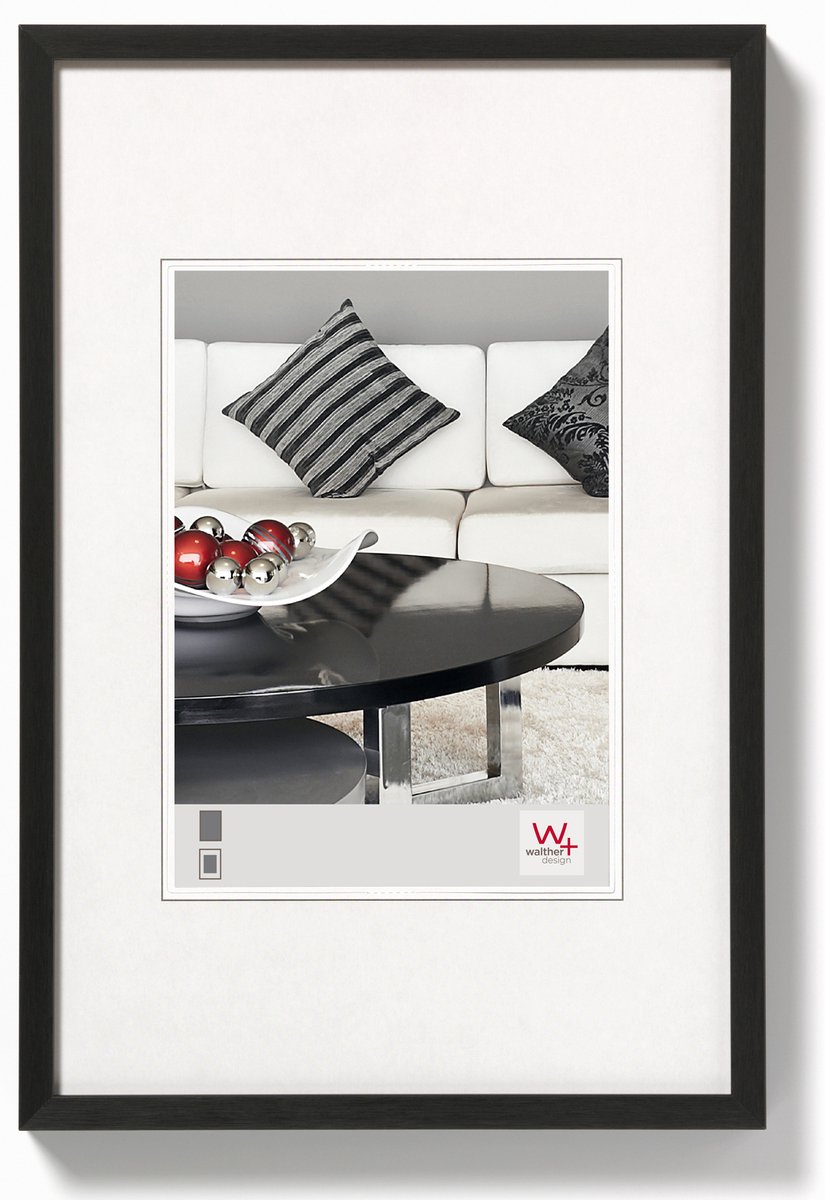 Walther Chair - Fotolijst - Fotoformaat 60x80 cm - Zilver