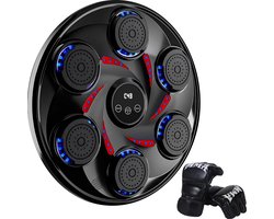Gatson Premium Boxing Machine - Inclusief Bokshandschoenen - Bokszak - Boksmachine met Muziek - Boxing Bag - Boxmachine - Boksen en Trainen - Bokspaal - Boks - Volwassenen & Kinderen