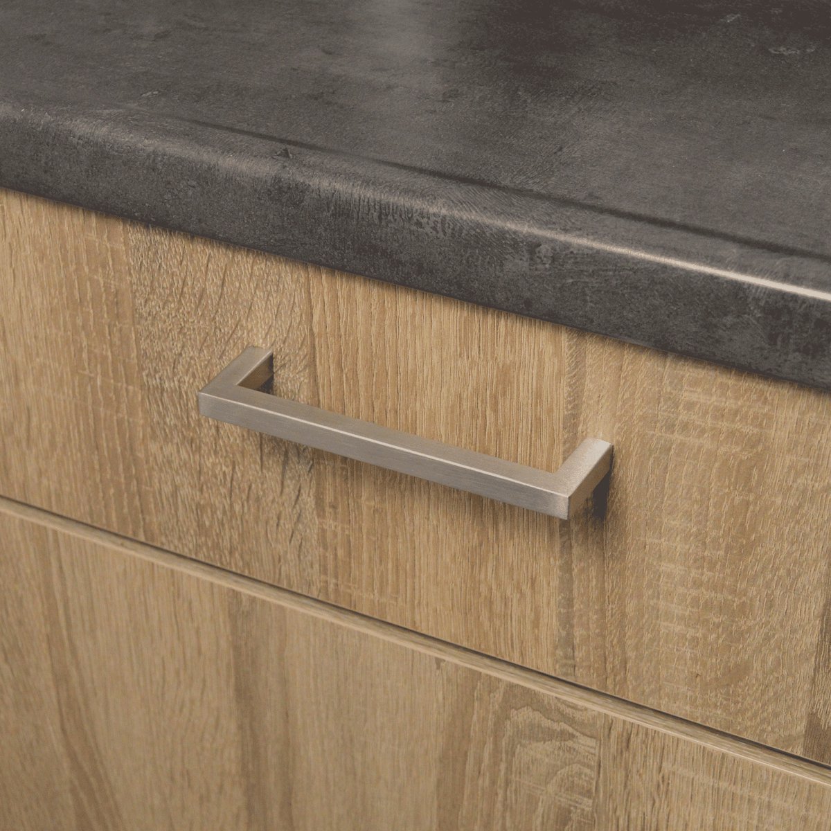 Handgreep - VNSTRA Amsterdam - Handgreep RVS - 128mm - RVS Meubelgreep - Design Keukengreep - 128mm Moderne Deurgreep - Hoge Kwaliteit - Strakke Handgreep
