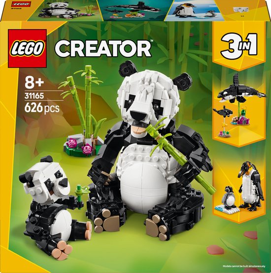 LEGO Creator 3in1 Wilde dieren: pandafamilie