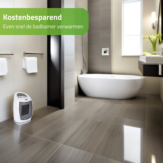 Bo-Camp - Keramische kachel - Oscillerend - 450/900/1500 Watt