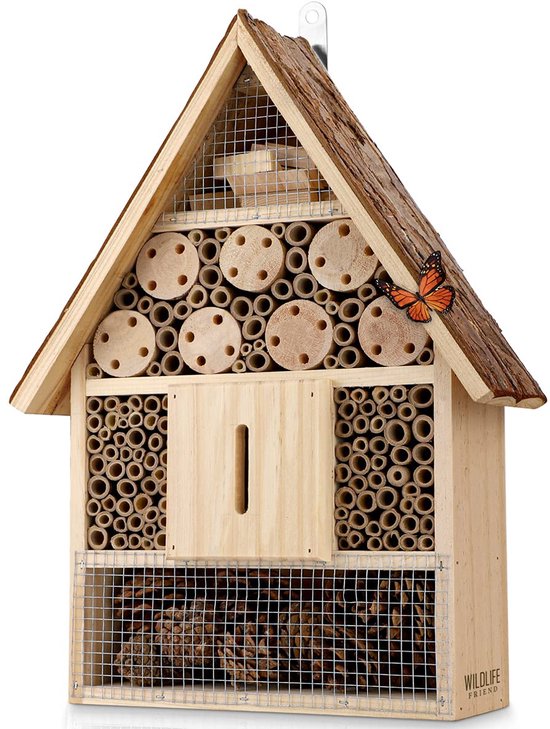 wildtier herz I Vogelfutterspender 52cm, Grün - Erdnussfutterspender aus rostfreiem Metall, Vogel Futterstation, Futtersäule, Nüsse Erdnüsse, Wildvögel Futtersilo