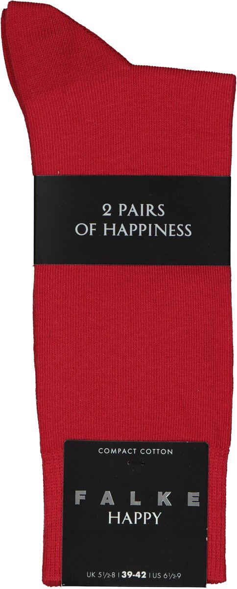FALKE Heren Happy Box 5-Pack Sokken admend katoen versterkte duurzame