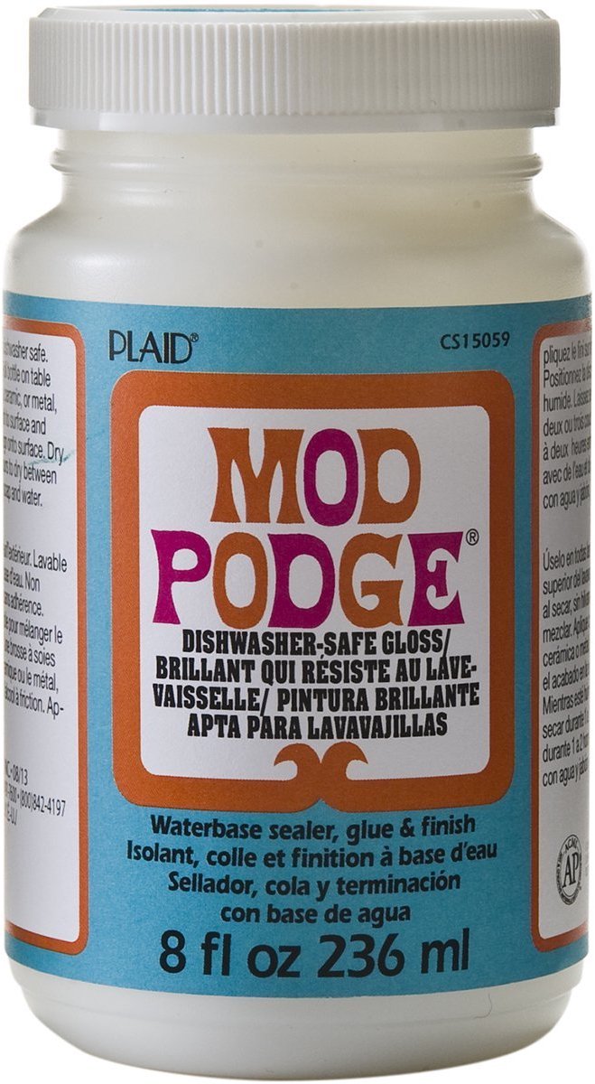 Mod Podge Vaatwasserbestendig - Alles-in-één lijm en vernis - 236ml