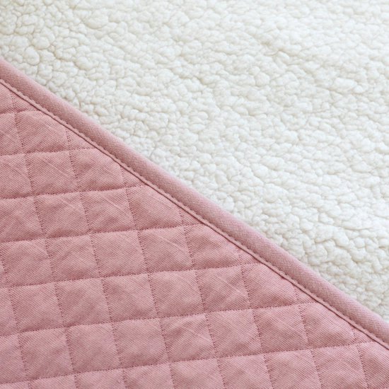 BEMINI Poncho de voyage - 9-36m - Pady quilted + teddy - Vintage