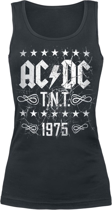 AC/DC T.N.T. 1975 Dames Top - zwart - M