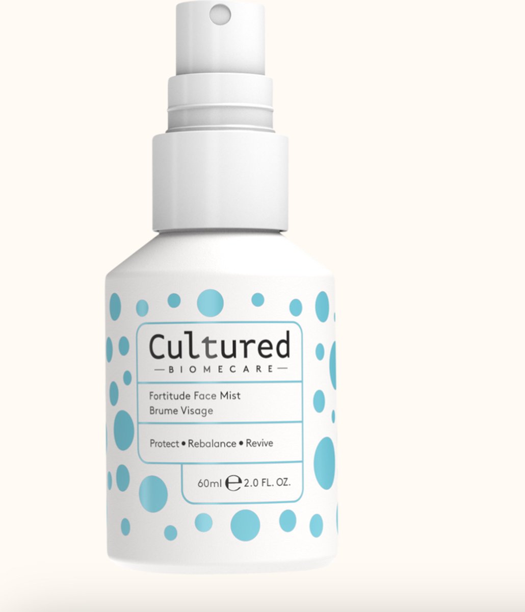 Cultured BIOMECARE - Fortitude Face Mist 60ml - Protect, rebalance, hydrate, revive, calming