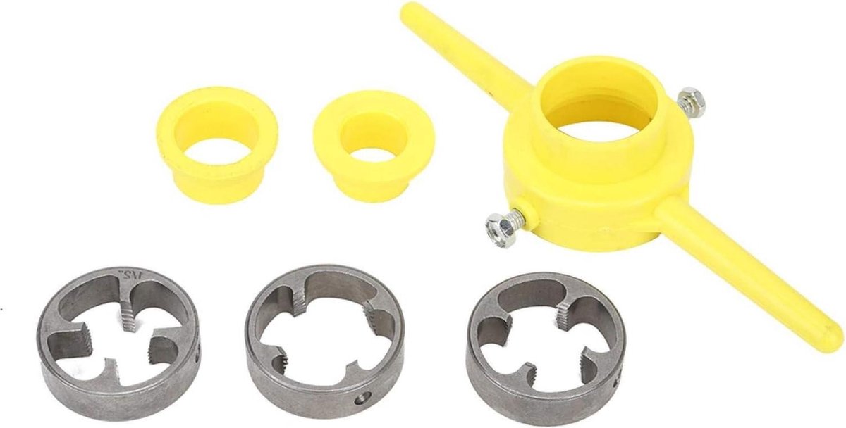 Draad Tool Maker Pijp NPT Ronde Stans Set Pijp Inrijger Sanitair Handleiding Handgereedschap 1/2 Inch 3/4 Inch 1 Inch - PVC - hoogwaardige kwaliteit .