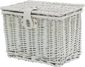 AMIGO - Fietsmand - Type bakkersmand - 9 Liter - Wit