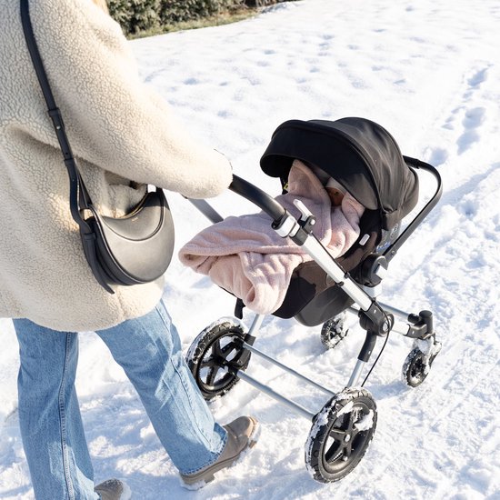 BEMINI Voetenzak - Biside 0-12m - Zacht comfort - Blush van Bemini — afbeelding 5