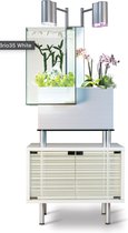 Bol.com aquarium design aquarium brio Aquaponics WIT INCL meubel complete set aanbieding