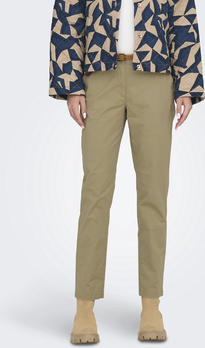 JDY - JDYCHICAGO MW BELTED CHINO PANTS NOOS - Dames - Leggings