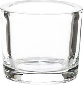 Lot De Verres à Bougie Chauffe-plat En Verre Avec Décorations - Set Noir - Pour Décoration Mariage, Noël, Anniversaire - Effet D'ombres