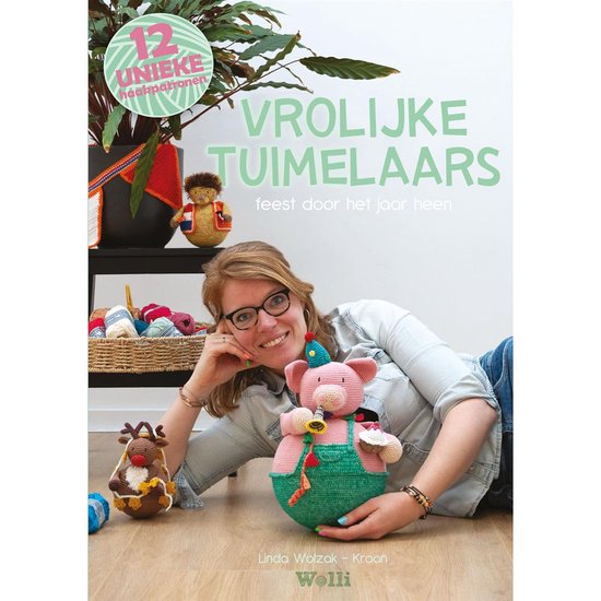Vrolijke Tuimelaars - haakboek Wolli
