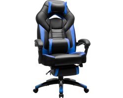 Gaming Chair - Ergonomisch Design - Inclusief Voetsteun en Kussens - Racing Style