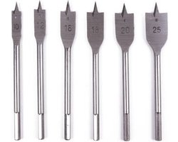 Benson borenset - houtborenset - houtboot speedboor - 10 t/m 25mm - 6 delig