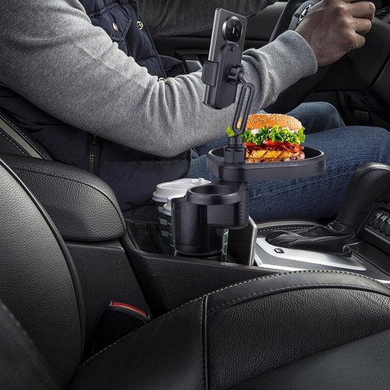 2 In 1 Multifunctionele Auto Bekerhouder, Wooauto Cars Bekerhouder Base Dubbele Gat Auto Drink 2 In 1 Multifunctionele Auto Bekerhouder, Wooauto Cars Bekerhouder Base Dubbele Gat Auto Drink