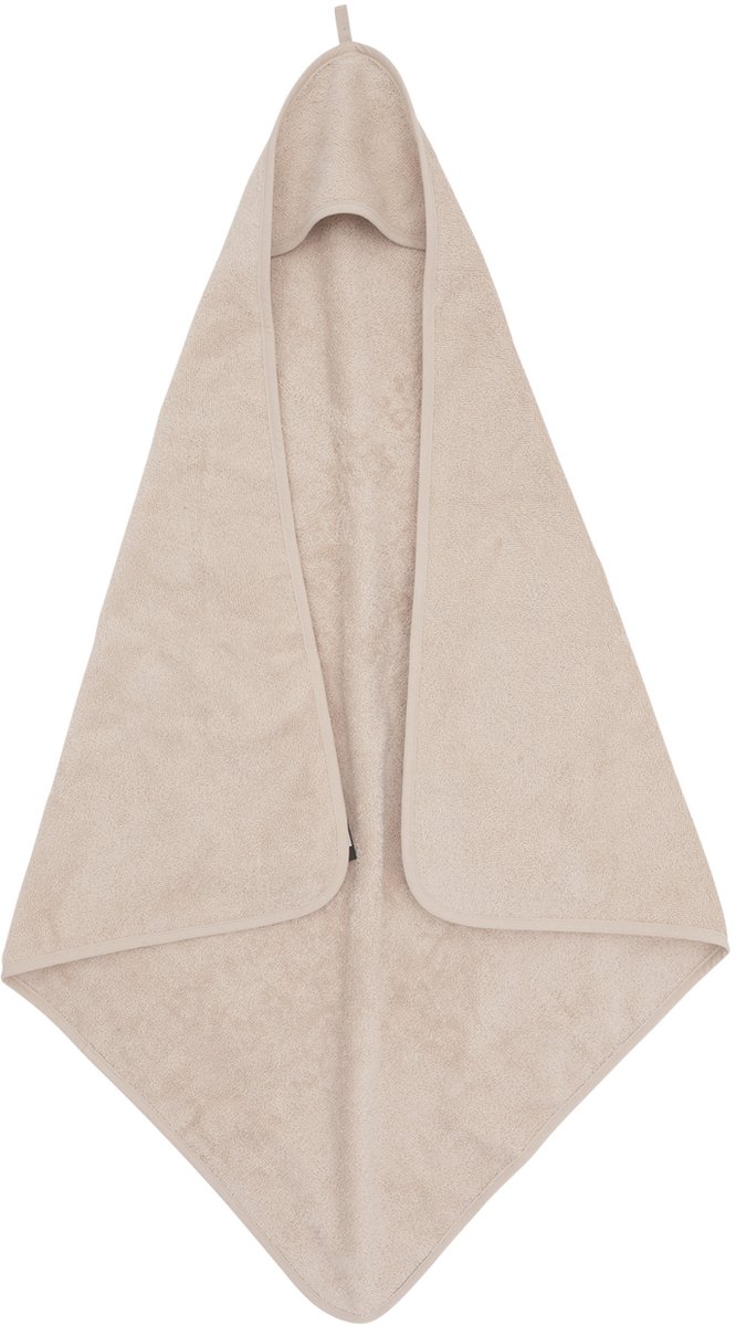 Jollein - Badcape - Beige - 100% Badstof Katoen - Baby Handdoek met Badcape, Omslagdoek, Badponcho - 75x75 cm van Jollein — afbeelding 2
