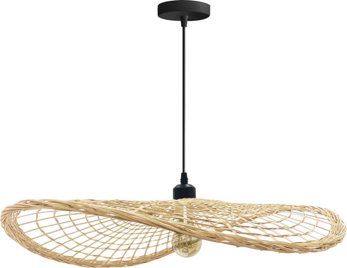 Toolight App1541-1Cp Hanglamp Bruin 60X60X60Cm