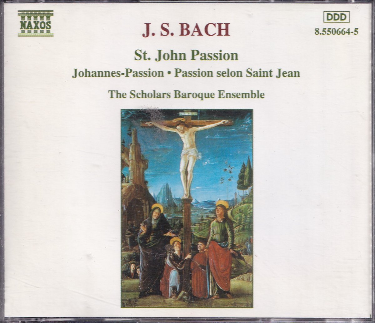 2CD St. John Passion, BWV 245 - Johann Sebastian Bach - The Scholars Baroque Ensemble