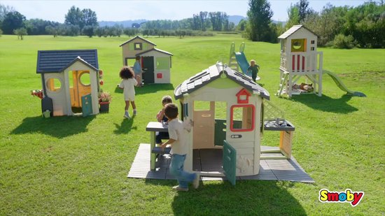 Smoby - Smoby Life -Glijbaan KS - Peuter - voor buiten - met wateraansluiting - vanaf 2 jaar